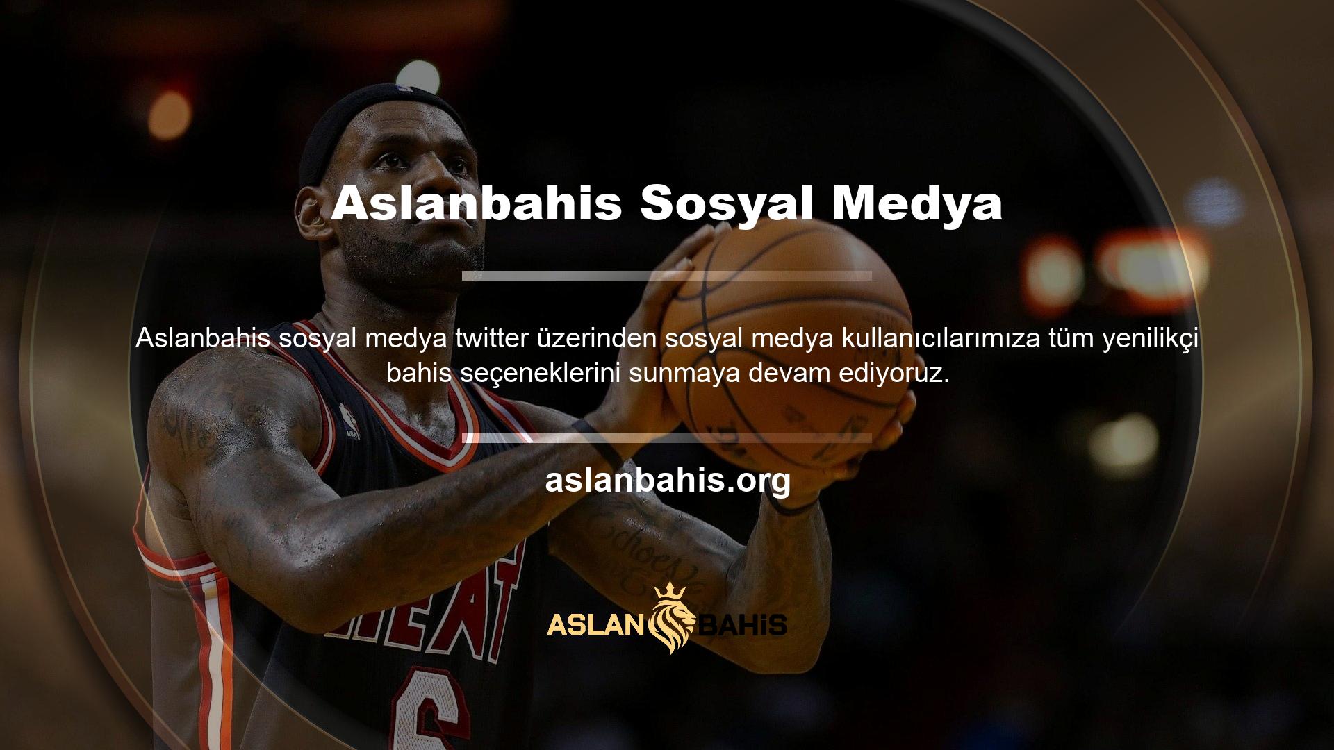 Bir Twitter hesabınız varsa, popüler bir sosyal medya canlı casino oyunları sitesi olan Aslanbahis kolayca giriş yapabilirsiniz