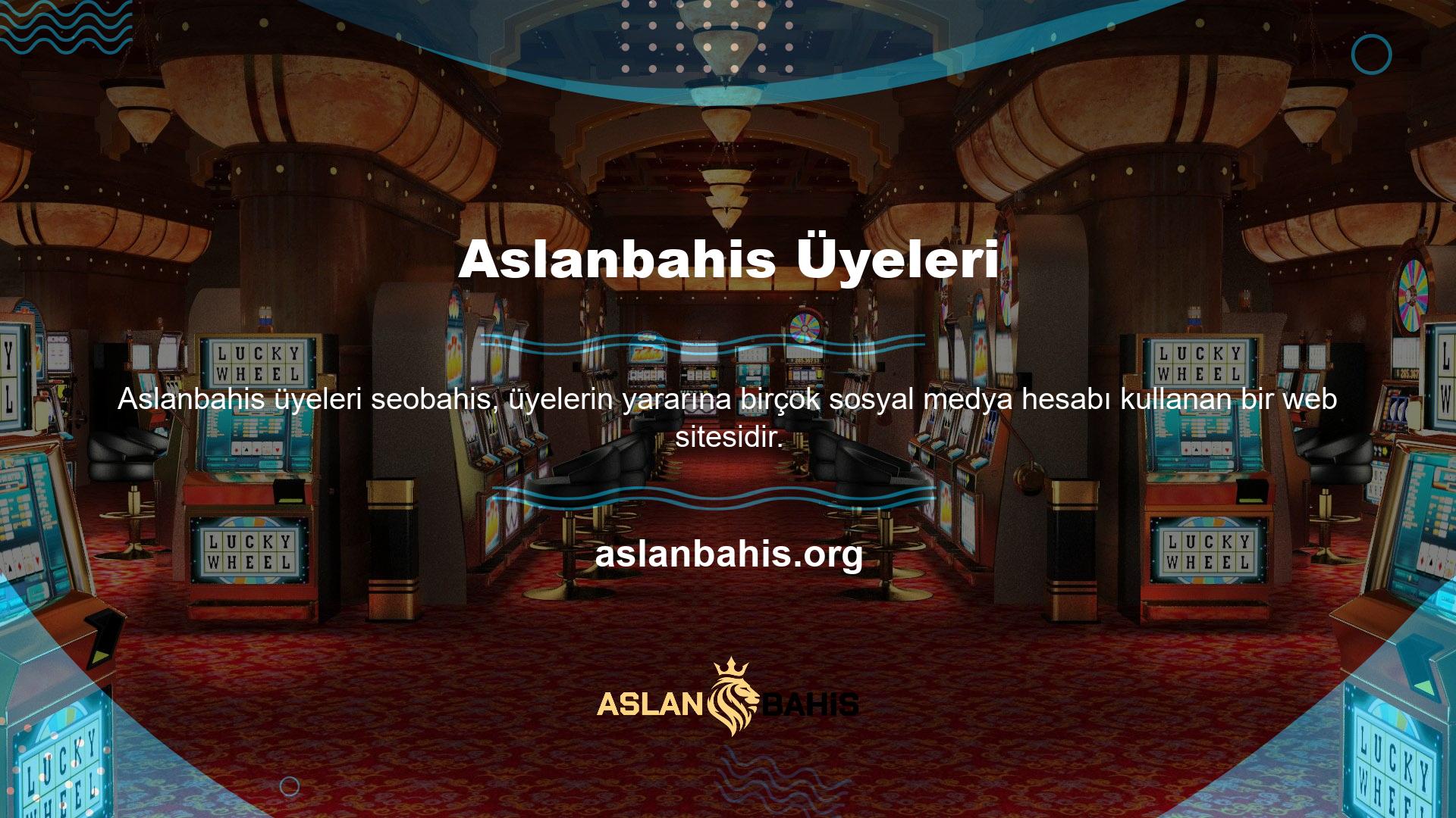 Bunu yapmak için Aslanbahis kullanıcısını Instagram ve Twitter'da takip etmeniz yeterlidir