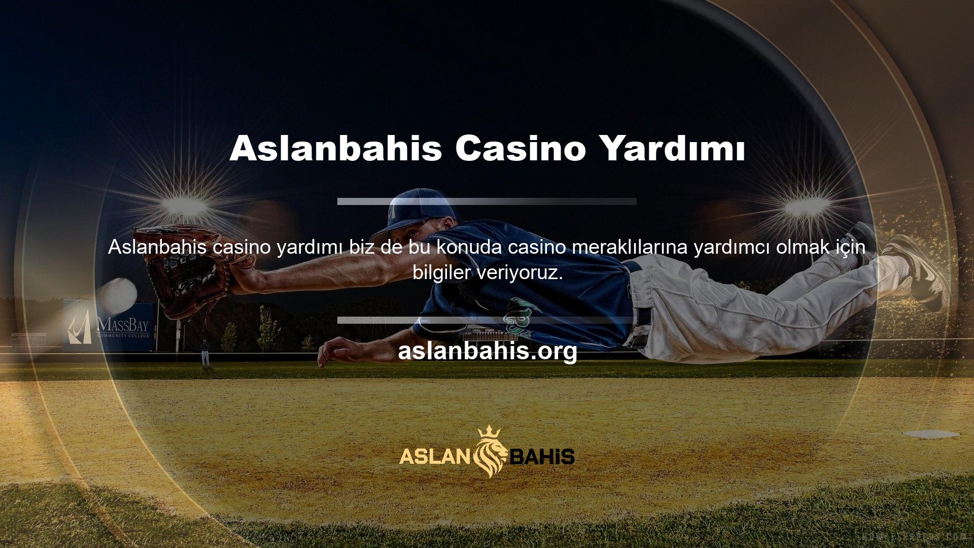 İlk defa bir casino tutkunu ile tanışıyorsunuz